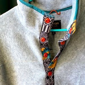 1/4 Snap-up sweater